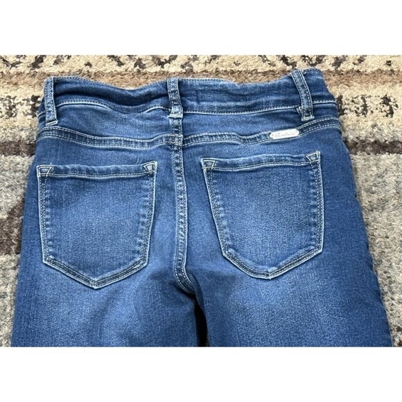 Women’s Juniors Mid-Rise Skinny Stretch Jean Size 23 Kancan - Picture 4 of 4